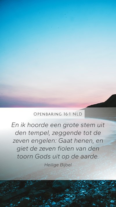 Openbaring 16:1 NLD Bible Verse Image