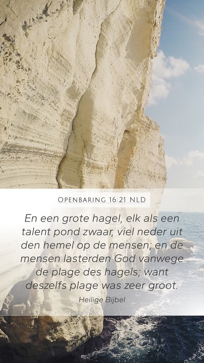 Openbaring 16:21 NLD Bible Verse Image