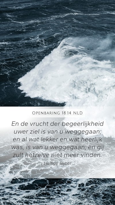 Openbaring 18:14 NLD Bible Verse Image