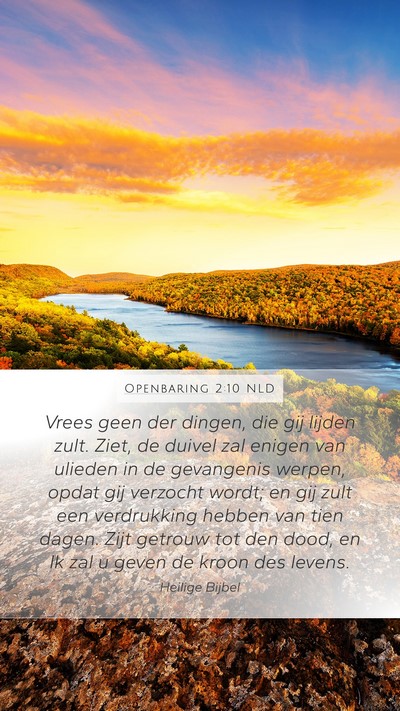 Openbaring 2:10 NLD Bible Verse Image