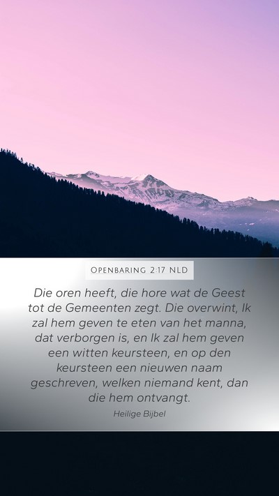 Openbaring 2:17 NLD Bible Verse Image