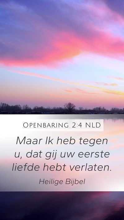 Openbaring 2:4 NLD Bible Verse Image