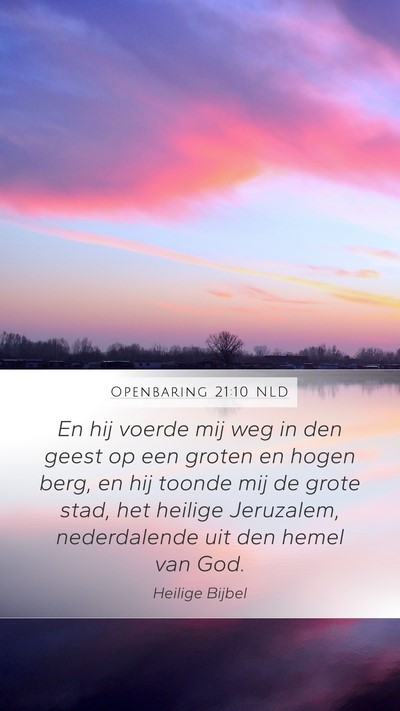 Openbaring 21:10 NLD Bible Verse Image