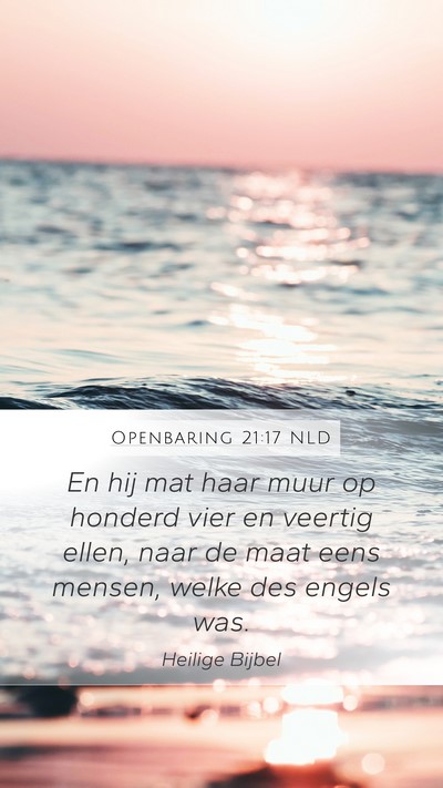 Openbaring 21:17 NLD Bible Verse Image