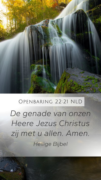 Openbaring 22:21 NLD Bible Verse Image