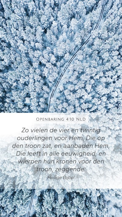 Openbaring 4:10 NLD Bible Verse Image