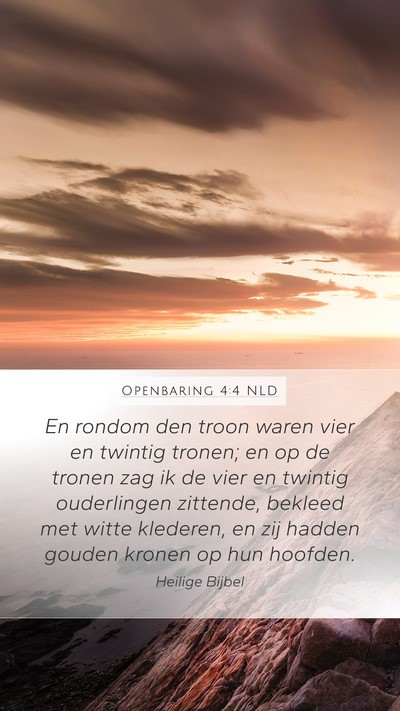 Openbaring 4:4 NLD Bible Verse Image