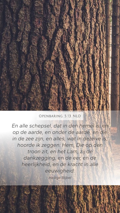 Openbaring 5:13 NLD Bible Verse Image