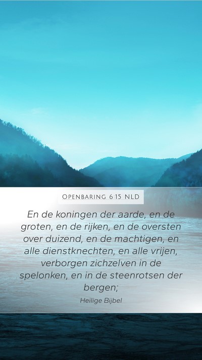 Openbaring 6:15 NLD Bible Verse Image