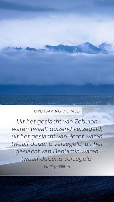 Openbaring 7:8 NLD Bible Verse Image
