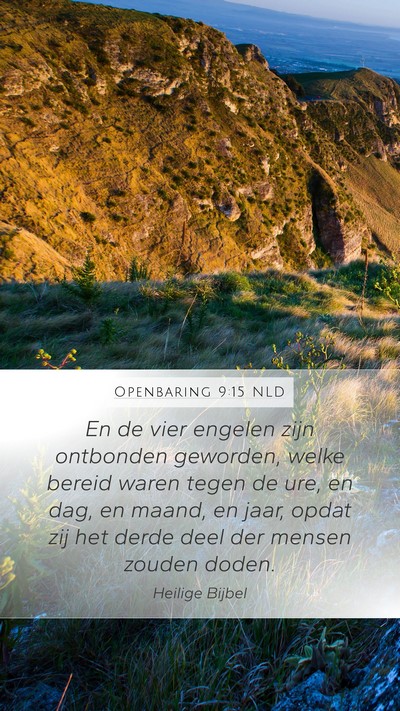 Openbaring 9:15 NLD Bible Verse Image