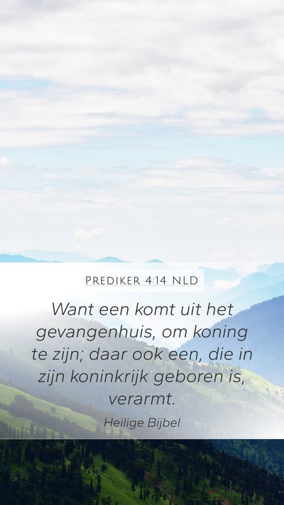 Prediker 4:14 NLD Bible Verse Image
