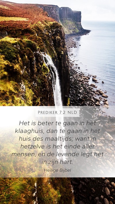 Prediker 7:2 NLD Bible Verse Image