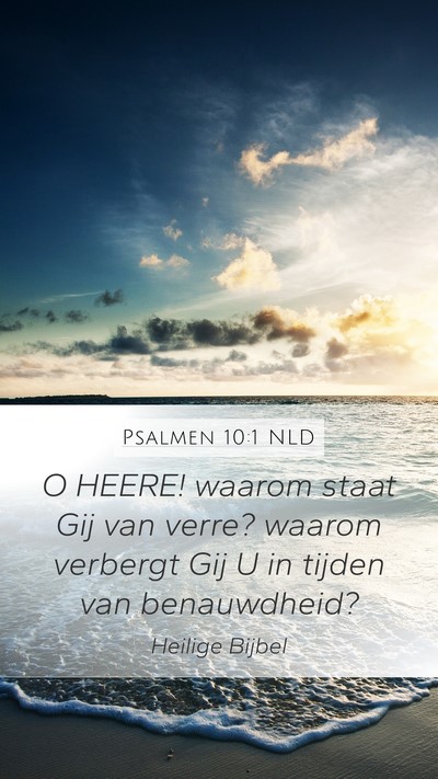 Psalmen 10:1 NLD Bible Verse Image