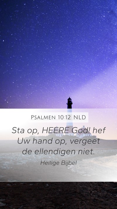 Psalmen 10:12 NLD Bible Verse Image