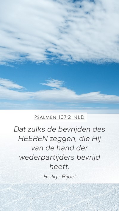 Psalmen 107:2 NLD Bible Verse Image