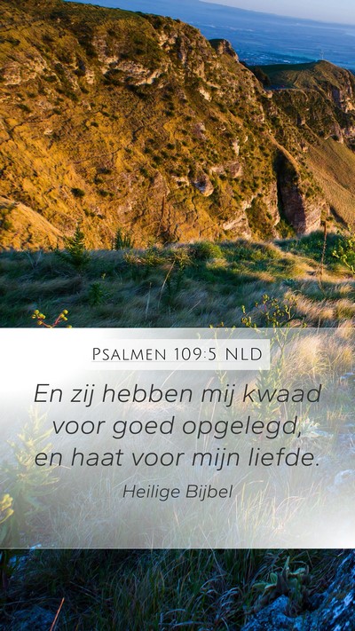 Psalmen 109:5 NLD Bible Verse Image