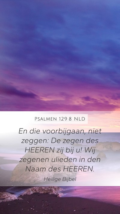 Psalmen 129:8 NLD Bible Verse Image