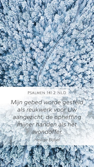 Psalmen 141:2 NLD Bible Verse Image