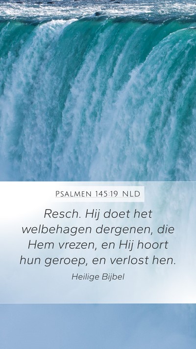 Psalmen 145:19 NLD Bible Verse Image