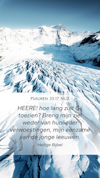 Psalmen 35:17 NLD Bible Verse Image