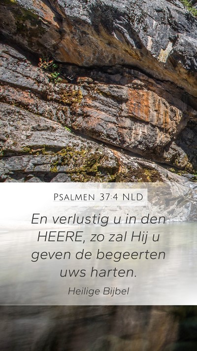 Psalmen 37:4 NLD Bible Verse Image