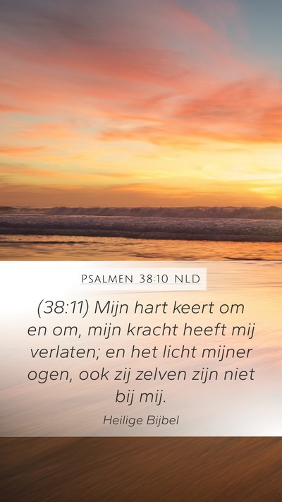 Psalmen 38:10 NLD Bible Verse Image