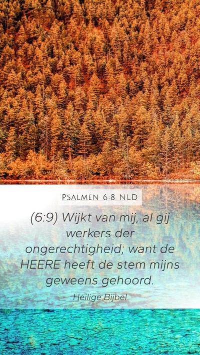 Psalmen 6:8 NLD Bible Verse Image