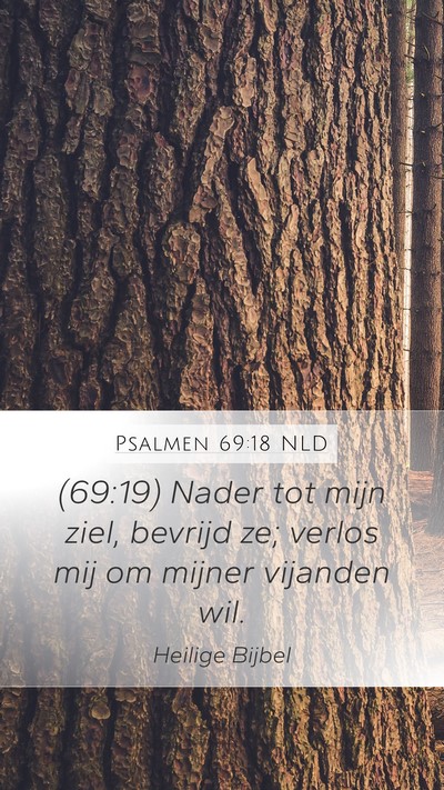 Psalmen 69:18 NLD Bible Verse Image