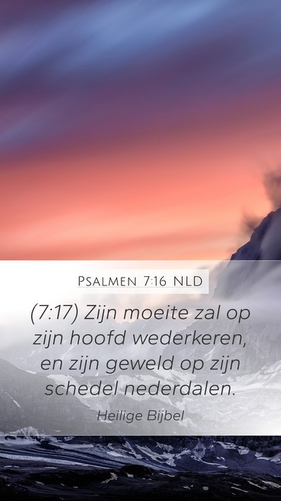 Psalmen 7:16 NLD Bible Verse Image