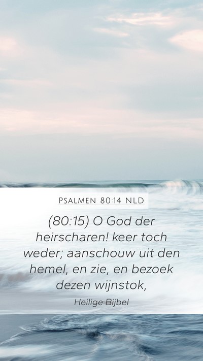 Psalmen 80:14 NLD Bible Verse Image