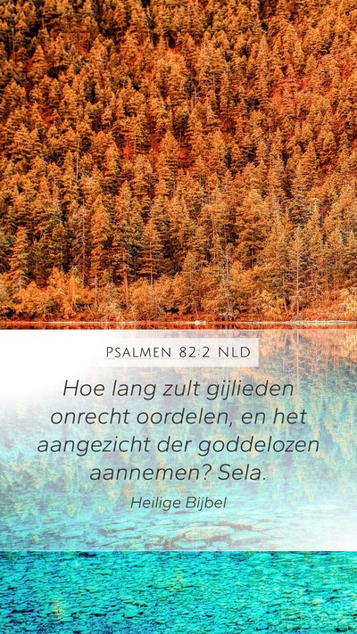 Psalmen 82:2 NLD Bible Verse Image