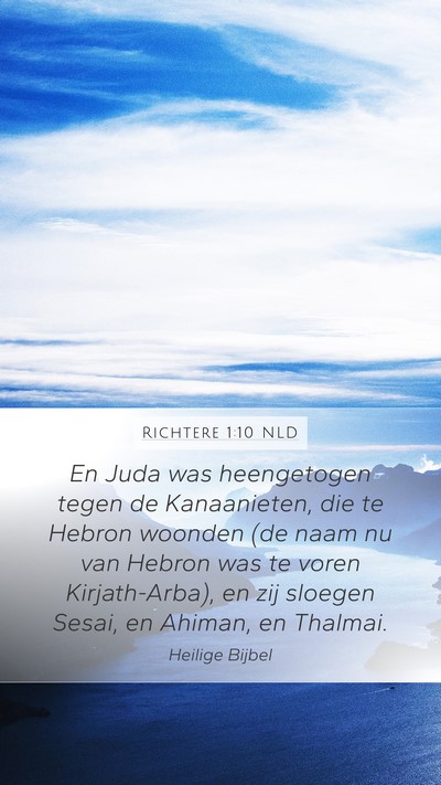 Richtere 1:10 NLD Bible Verse Image