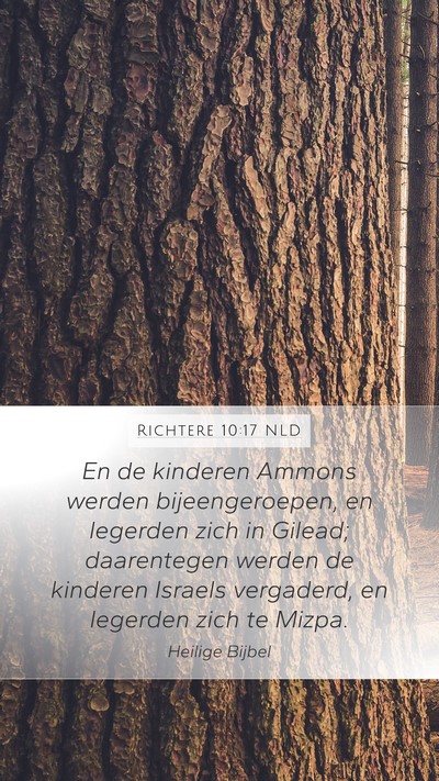 Richtere 10:17 NLD Bible Verse Image