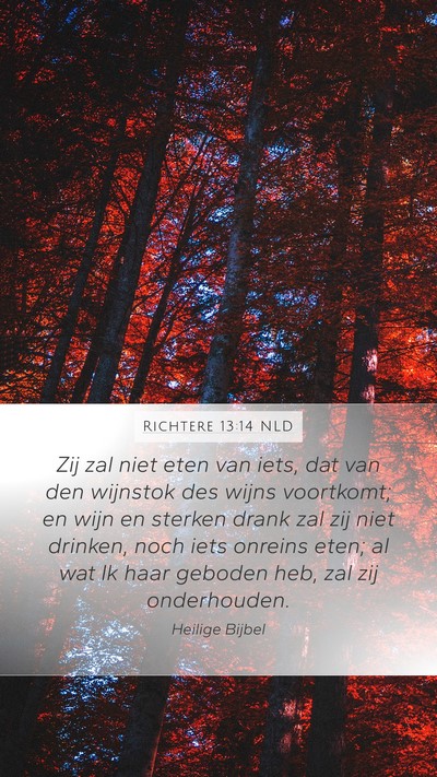 Richtere 13:14 NLD Bible Verse Image
