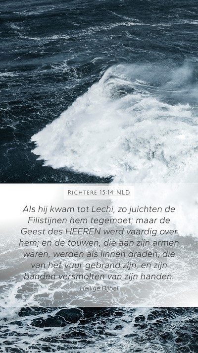 Richtere 15:14 NLD Bible Verse Image