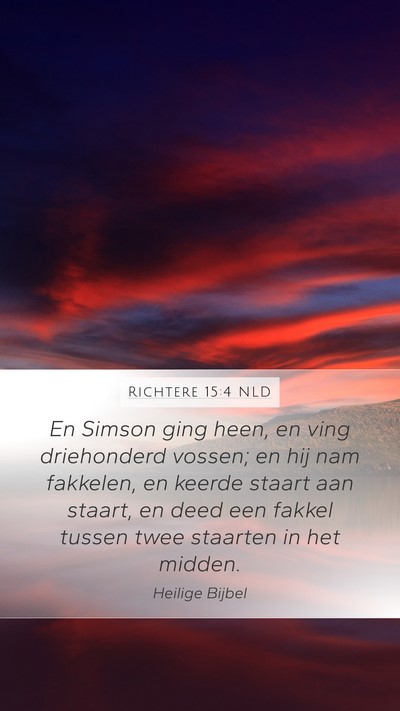 Richtere 15:4 NLD Bible Verse Image