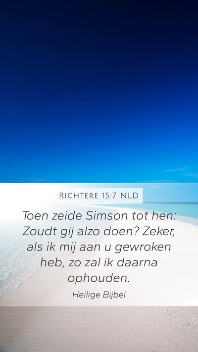 Richtere 15:7 NLD Bible Verse Image