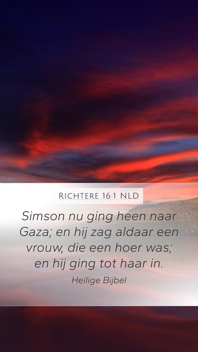 Richtere 16:1 NLD Bible Verse Image
