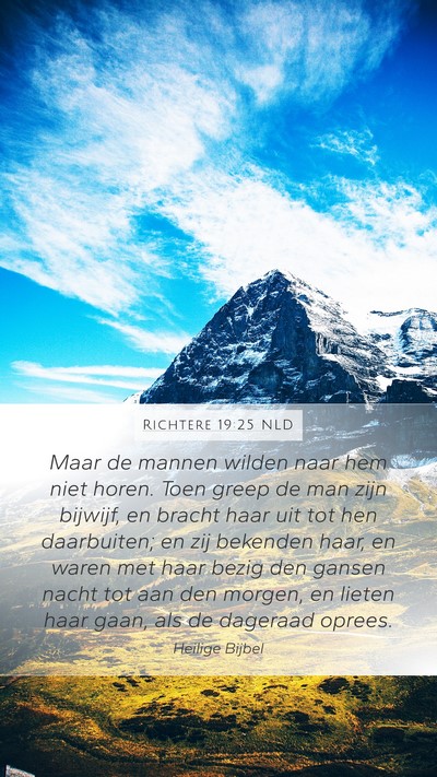Richtere 19:25 NLD Bible Verse Image