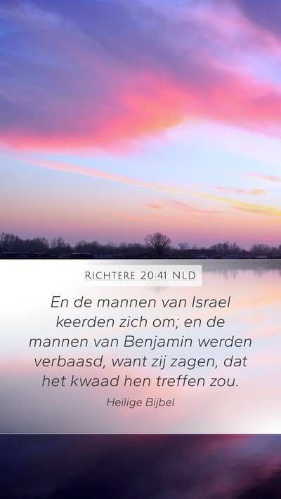 Richtere 20:41 NLD Bible Verse Image