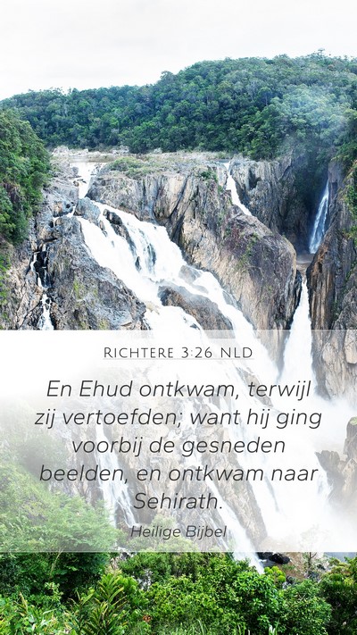 Richtere 3:26 NLD Bible Verse Image