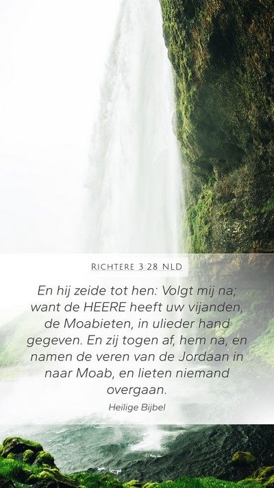 Richtere 3:28 NLD Bible Verse Image