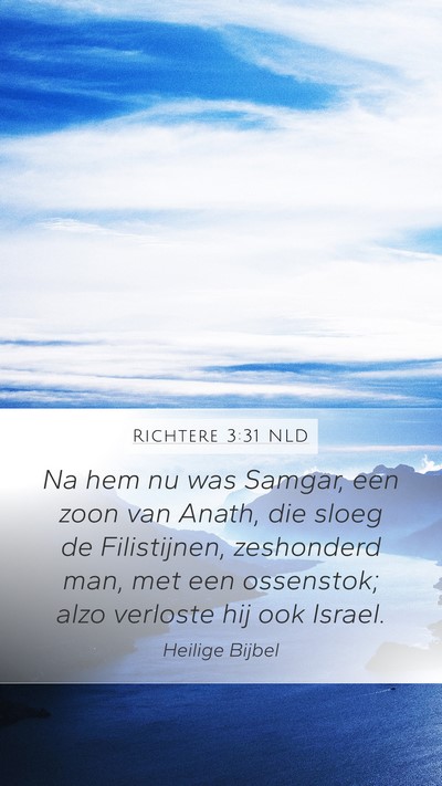 Richtere 3:31 NLD Bible Verse Image