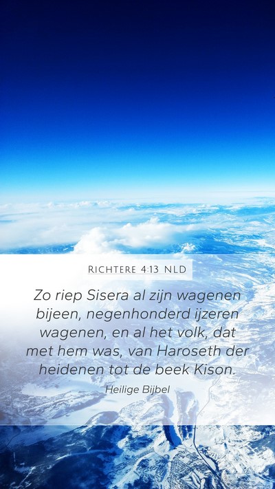 Richtere 4:13 NLD Bible Verse Image