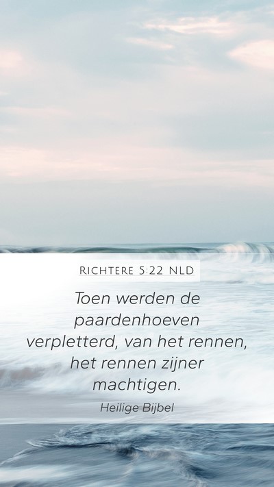 Richtere 5:22 NLD Bible Verse Image