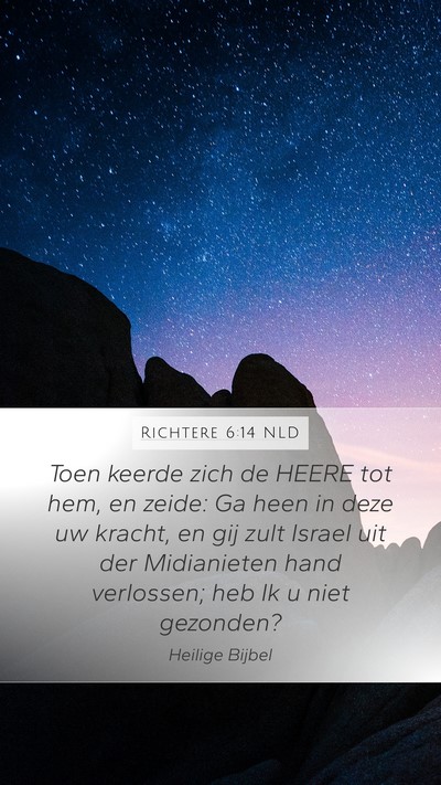 Richtere 6:14 NLD Bible Verse Image