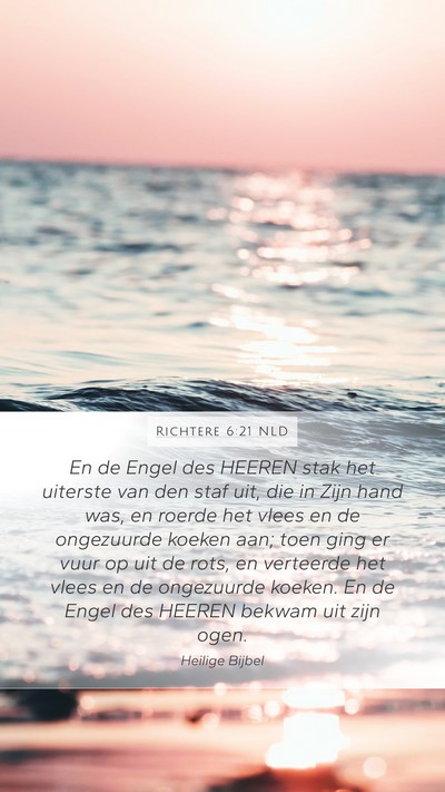 Richtere 6:21 NLD Bible Verse Image