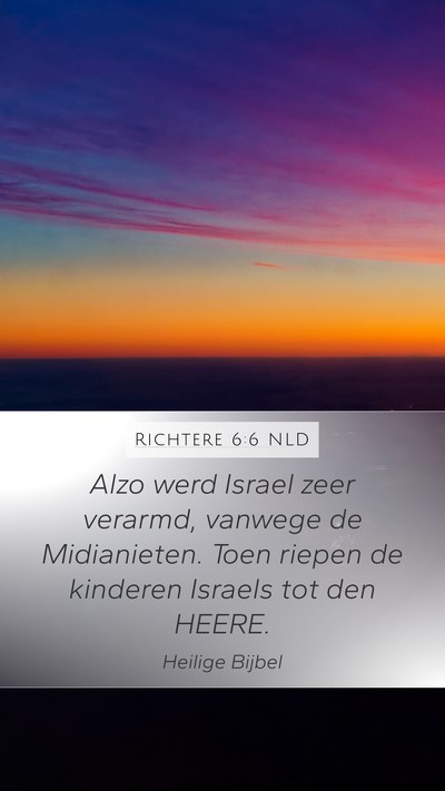 Richtere 6:6 NLD Bible Verse Image