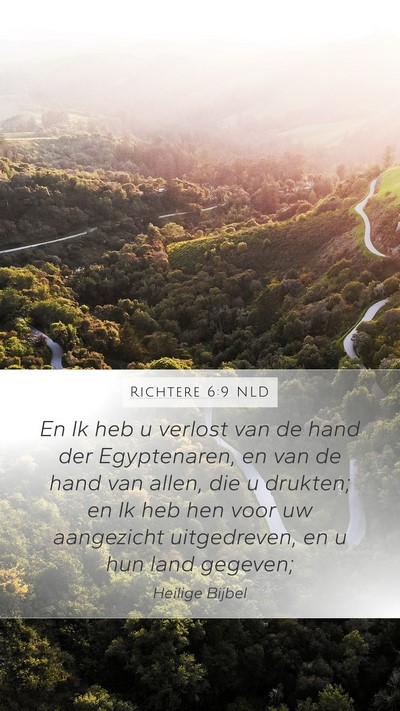 Richtere 6:9 NLD Bible Verse Image
